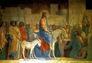 Jezus wjeżdża do Jerolimy